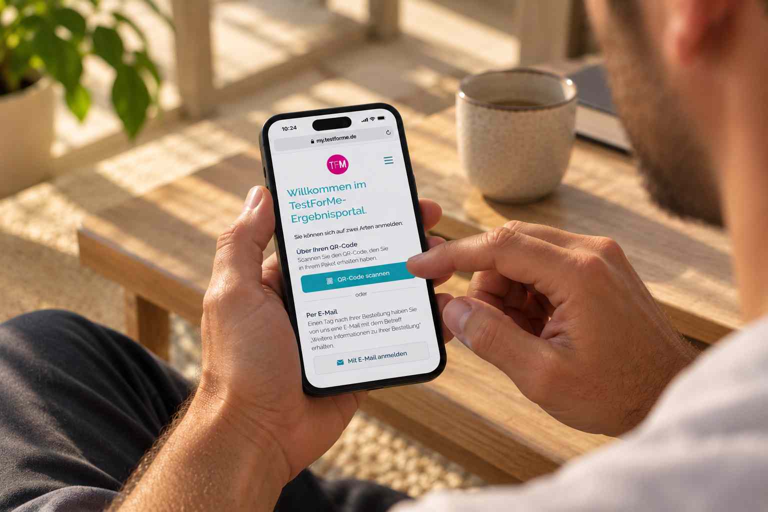 Soa-testresultaat in je persoonlijke TestForMe-account